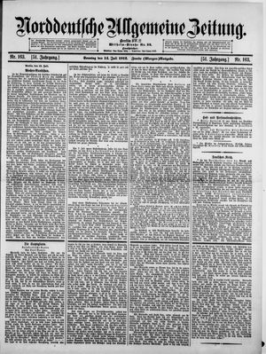 Norddeutsche allgemeine Zeitung vom 14.07.1912