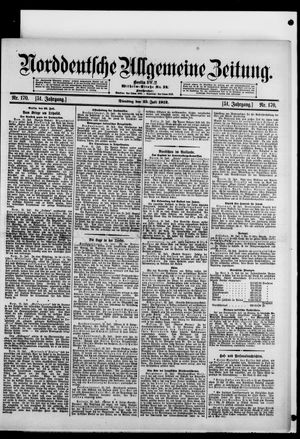 Norddeutsche allgemeine Zeitung vom 23.07.1912