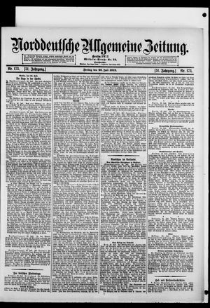 Norddeutsche allgemeine Zeitung vom 26.07.1912