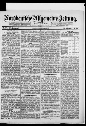 Norddeutsche allgemeine Zeitung vom 24.08.1912