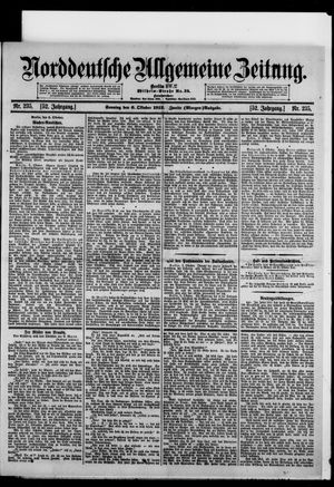 Norddeutsche allgemeine Zeitung vom 06.10.1912