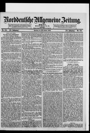 Norddeutsche allgemeine Zeitung vom 29.10.1912