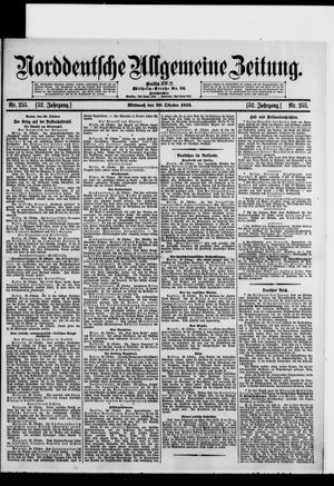 Norddeutsche allgemeine Zeitung vom 30.10.1912