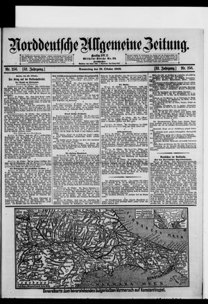 Norddeutsche allgemeine Zeitung vom 31.10.1912