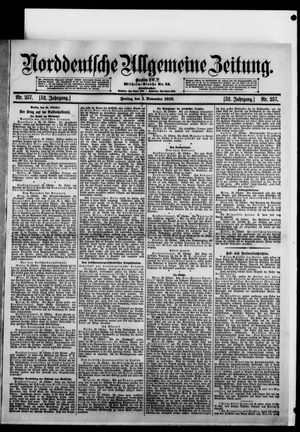 Norddeutsche allgemeine Zeitung vom 01.11.1912