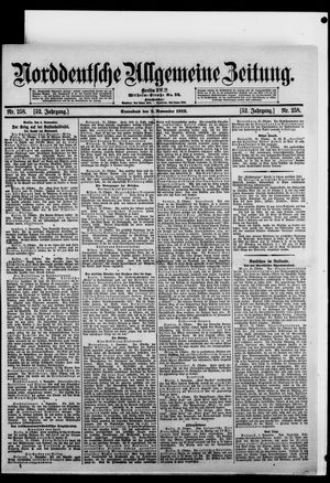 Norddeutsche allgemeine Zeitung vom 02.11.1912