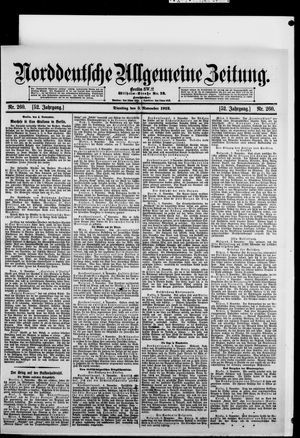 Norddeutsche allgemeine Zeitung vom 05.11.1912