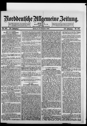 Norddeutsche allgemeine Zeitung vom 15.11.1912