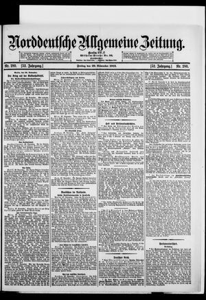 Norddeutsche allgemeine Zeitung vom 29.11.1912