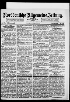 Norddeutsche allgemeine Zeitung vom 03.12.1912