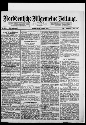 Norddeutsche allgemeine Zeitung vom 04.12.1912