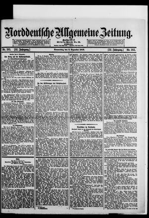 Norddeutsche allgemeine Zeitung vom 05.12.1912