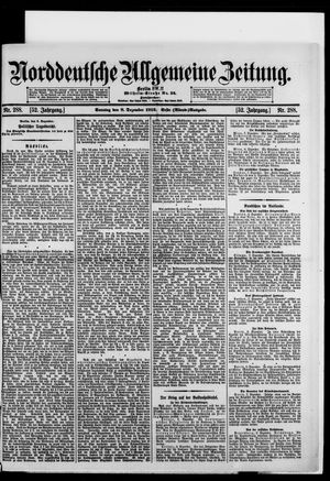 Norddeutsche allgemeine Zeitung vom 08.12.1912