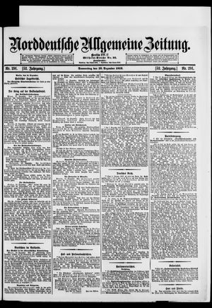 Norddeutsche allgemeine Zeitung vom 12.12.1912
