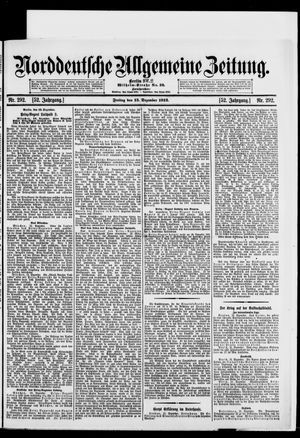 Norddeutsche allgemeine Zeitung vom 13.12.1912