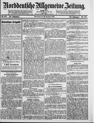 Norddeutsche allgemeine Zeitung vom 19.12.1912