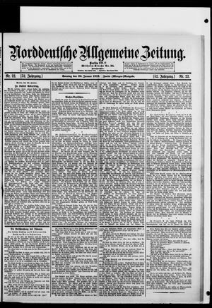 Norddeutsche allgemeine Zeitung on Jan 26, 1913