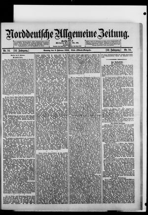 Norddeutsche allgemeine Zeitung on Feb 9, 1913