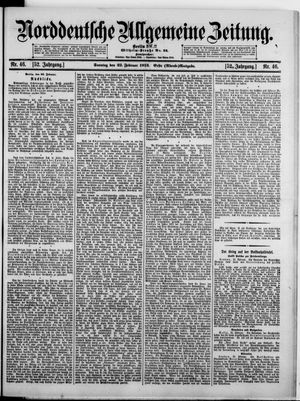 Norddeutsche allgemeine Zeitung on Feb 23, 1913