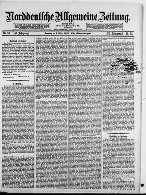 Norddeutsche allgemeine Zeitung vom 02.03.1913
