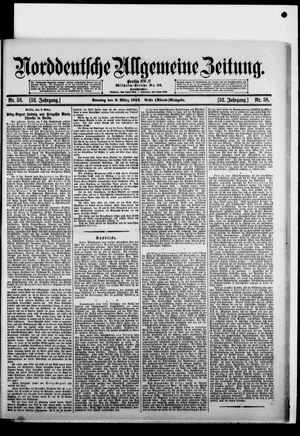 Norddeutsche allgemeine Zeitung vom 09.03.1913
