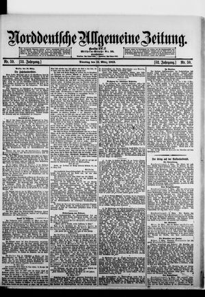 Norddeutsche allgemeine Zeitung on Mar 11, 1913
