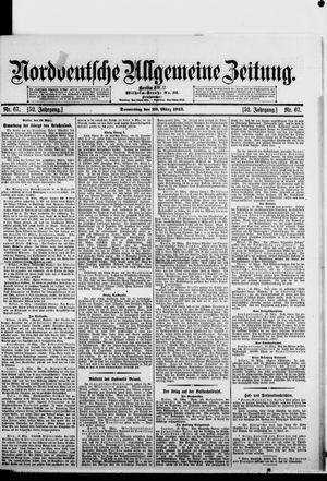 Norddeutsche allgemeine Zeitung vom 20.03.1913