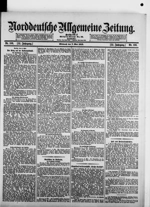 Norddeutsche allgemeine Zeitung vom 07.05.1913