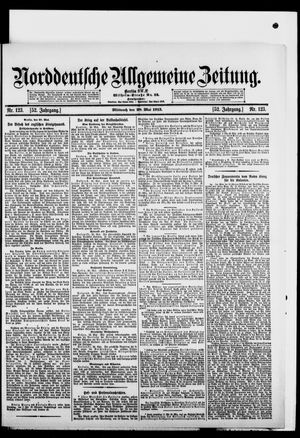 Norddeutsche allgemeine Zeitung vom 28.05.1913