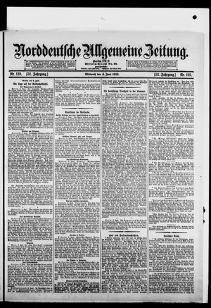 Norddeutsche allgemeine Zeitung vom 04.06.1913