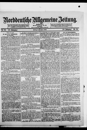 Norddeutsche allgemeine Zeitung vom 06.06.1913