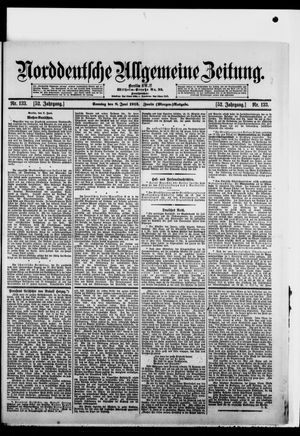 Norddeutsche allgemeine Zeitung vom 08.06.1913