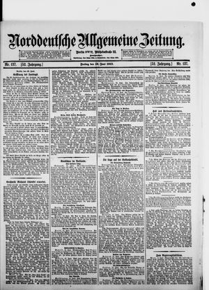 Norddeutsche allgemeine Zeitung vom 13.06.1913