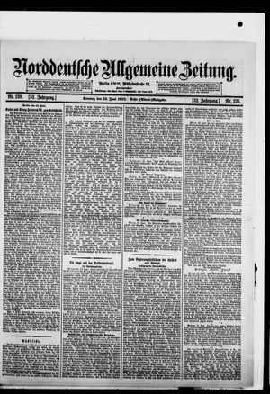 Norddeutsche allgemeine Zeitung vom 15.06.1913