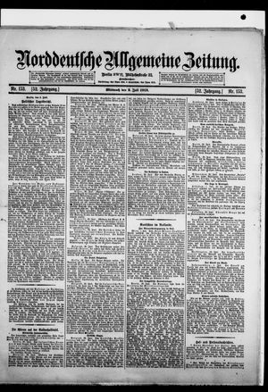 Norddeutsche allgemeine Zeitung vom 02.07.1913