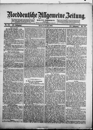 Norddeutsche allgemeine Zeitung vom 04.07.1913