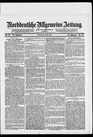 Norddeutsche allgemeine Zeitung vom 08.07.1913