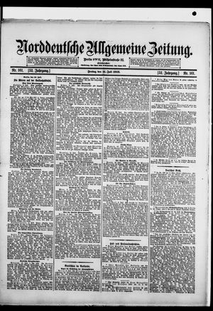 Norddeutsche allgemeine Zeitung vom 11.07.1913