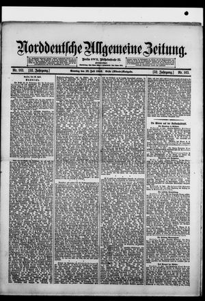 Norddeutsche allgemeine Zeitung on Jul 13, 1913
