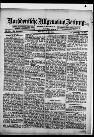 Norddeutsche allgemeine Zeitung vom 16.07.1913