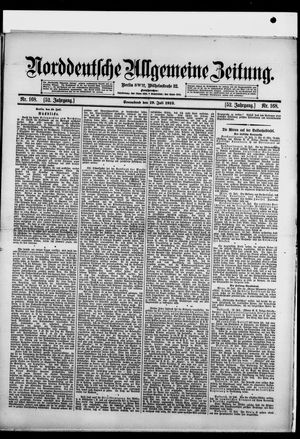 Norddeutsche allgemeine Zeitung vom 19.07.1913