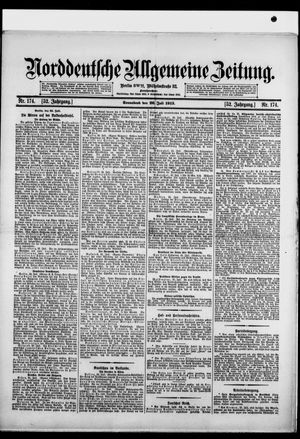 Norddeutsche allgemeine Zeitung vom 26.07.1913