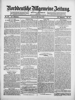Norddeutsche allgemeine Zeitung vom 22.08.1913