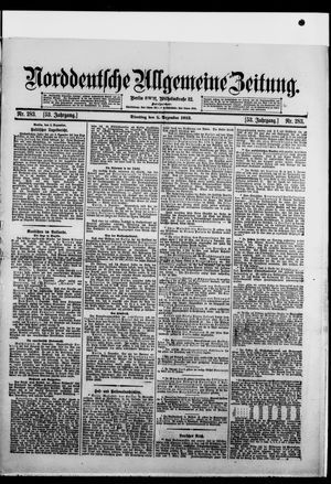 Norddeutsche allgemeine Zeitung vom 02.12.1913