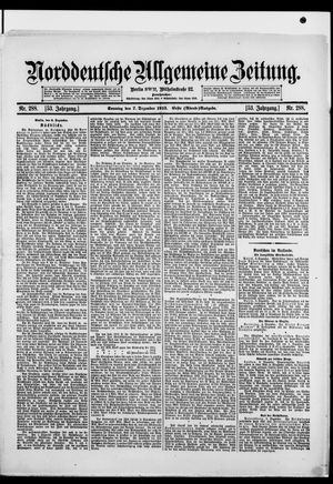 Norddeutsche allgemeine Zeitung vom 07.12.1913