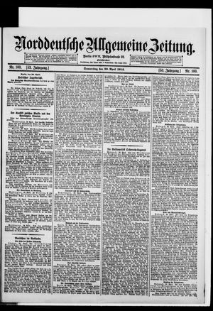 Norddeutsche allgemeine Zeitung vom 30.04.1914