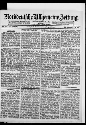 Norddeutsche allgemeine Zeitung vom 03.05.1914