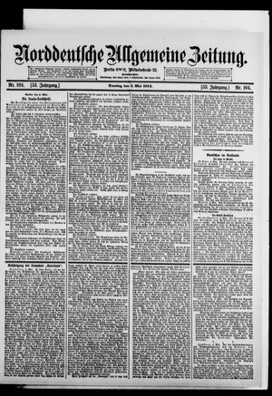 Norddeutsche allgemeine Zeitung vom 05.05.1914