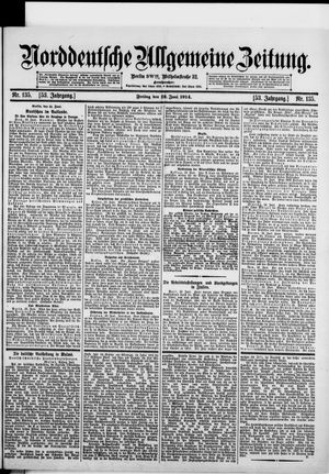 Norddeutsche allgemeine Zeitung vom 12.06.1914