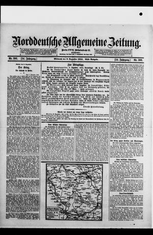 Norddeutsche allgemeine Zeitung vom 09.12.1914